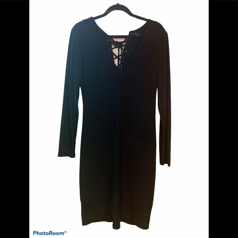 XOXO BLACK DRESS